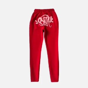 Synaworld ‘Syna Logo’ Sweatpants Red | Fragment Clothing
