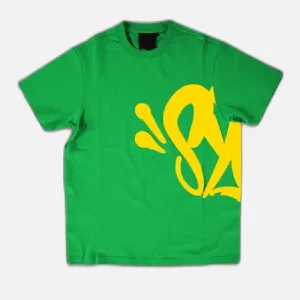 Synaworld ‘Syna Logo’ T-Shirt Green | Fragment Clothing