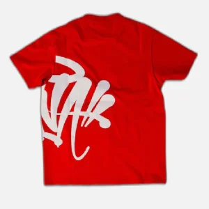 Synaworld Syna Logo T Shirt Red 1 | Fragment Clothing