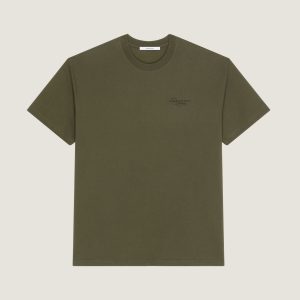 T Shirt In Cotton With Givenchy Stamp Print (2) | Fragment Clothing