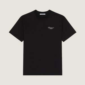 T Shirt In Cotton With Givenchy Stamp Print (2) | Fragment Clothing
