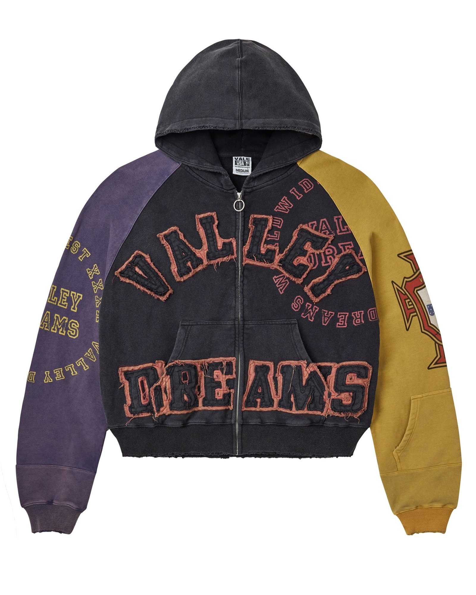 Vale Forever Crest Zip Up Hoodie Vale Forever Crest Zip Up Hoodie