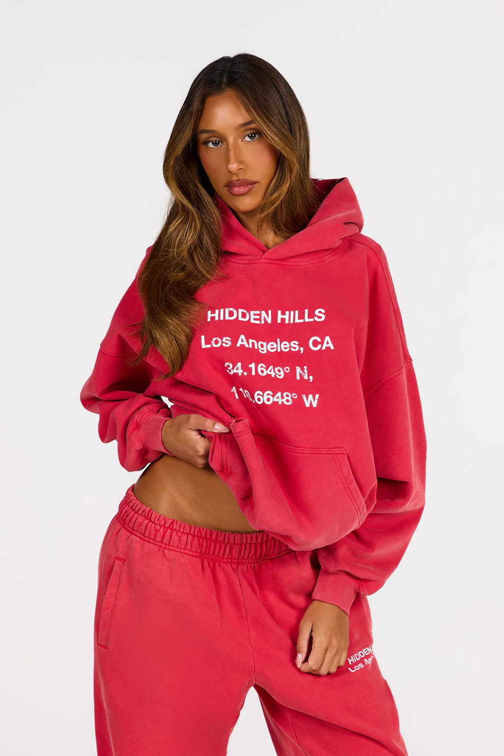 Vintage Wash Hoodie Raspberry Red Vintage Wash Hoodie Raspberry Red | Fragment Clothing