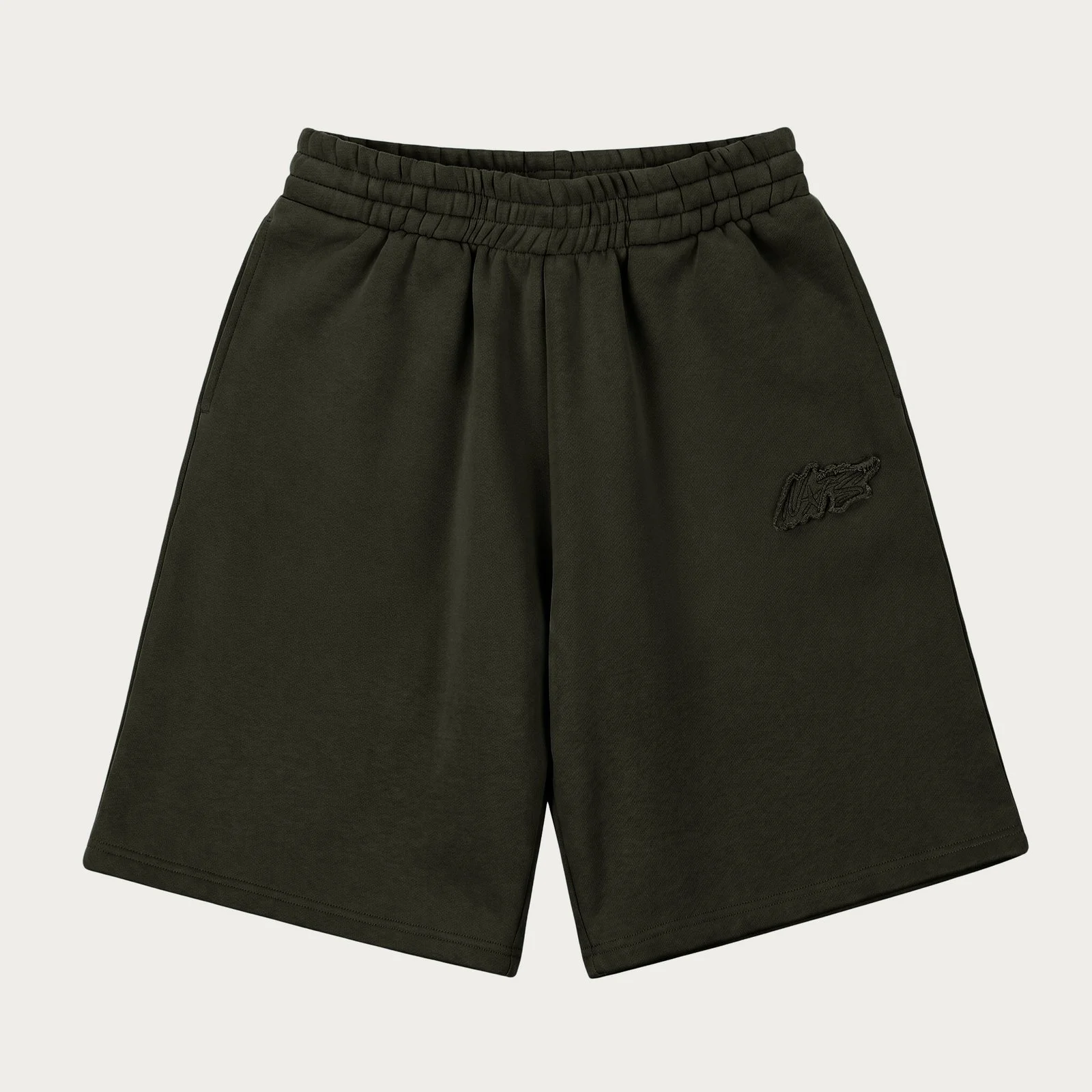 dark-olive-nofs-basic-shorts-front AUTO-DRAFT | Fragment Clothing