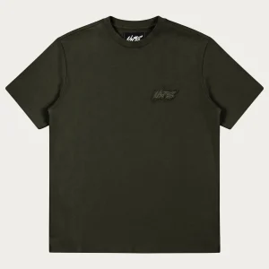 Dark Olive None of Us Basic Tee – Essential Oversized Streetwear T-Shirt | Fragment Clothing
