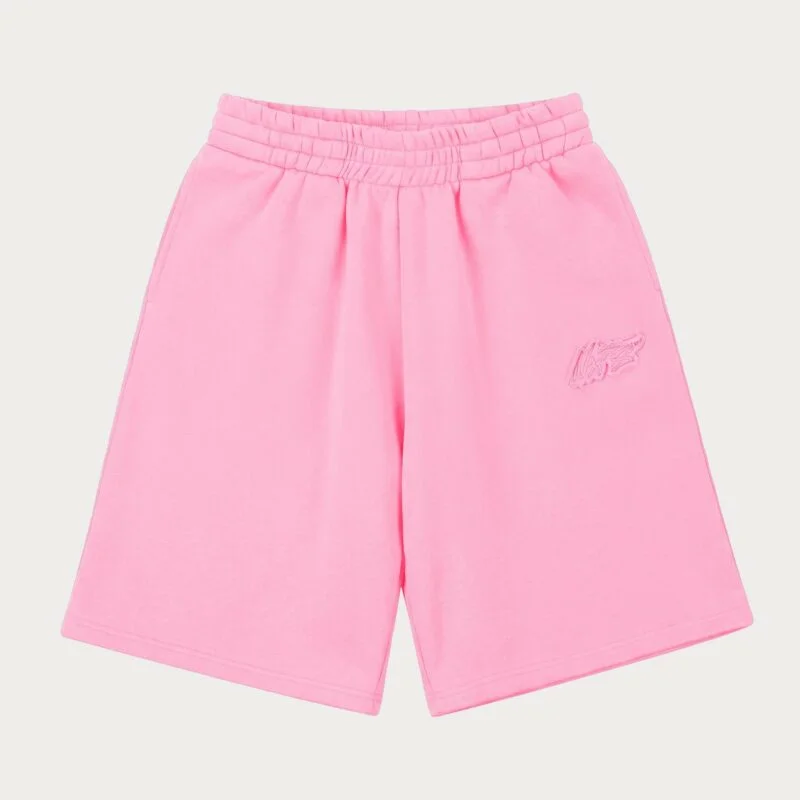 hot-pink-nofs-basic-shorts-front-800x800 NOFS Hot Pink Basic Shorts – Essential Oversized Streetwear Shorts | Fragment Clothing