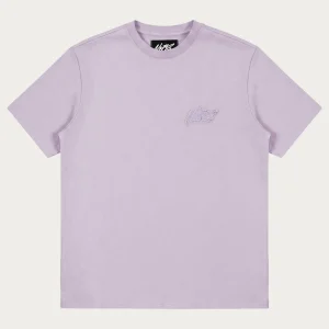 Lilac None of Us Basic Tee – Essential Oversized Streetwear T-Shirt | Fragment Clothing