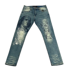 Men’s SDL Pants – Oversized Streetwear Jogger Pants | Fragment Clothing - View 2