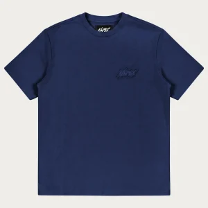 Navy None of Us Basic Tee – Essential Oversized Streetwear T-Shirt | Fragment Clothing