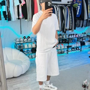 Nofs White Basic Shorts Back 860x1102 | Fragment Clothing