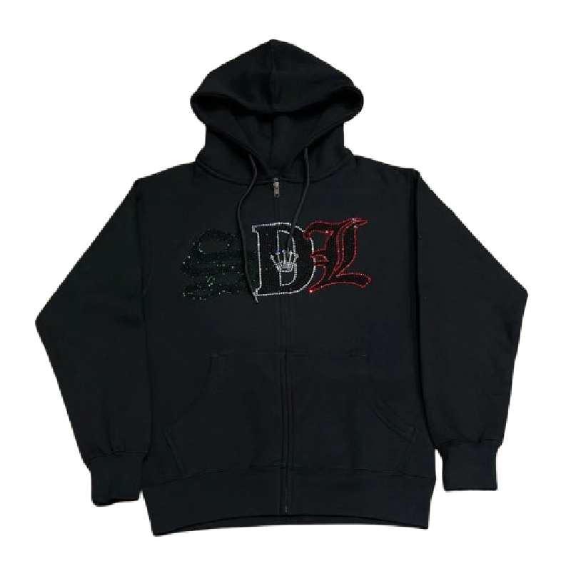 sdl-black-hoodie_-1 Black SDL Hoodie – Oversized Streetwear Pullover Hoodie | Fragment Clothing