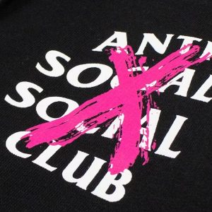 Anti Social Social Club Cancelled Hoodie (2) | Fragment Clothing Streetwear