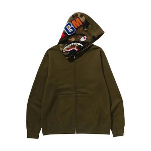Bape 1st Shark Full Zip Hoodie (1) | Fragment Clothing