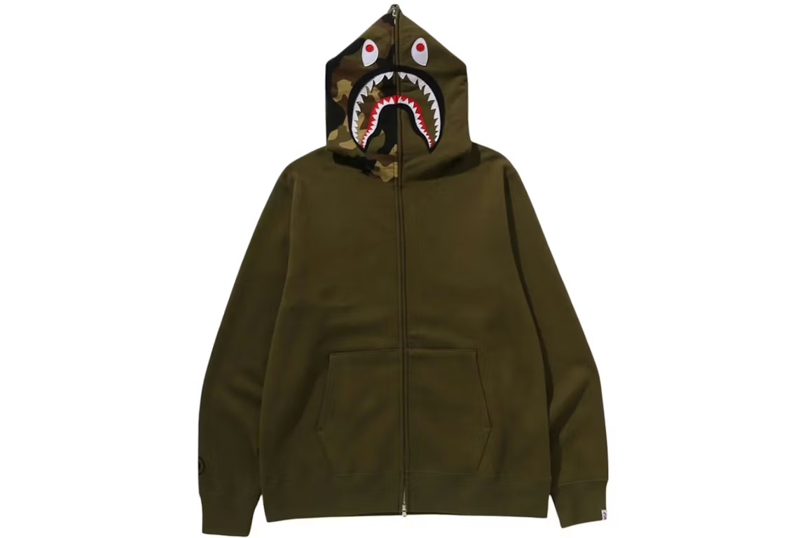 BAPE 1st Shark Full Zip Hoodie (3) AUTO-DRAFT | Fragment Clothing