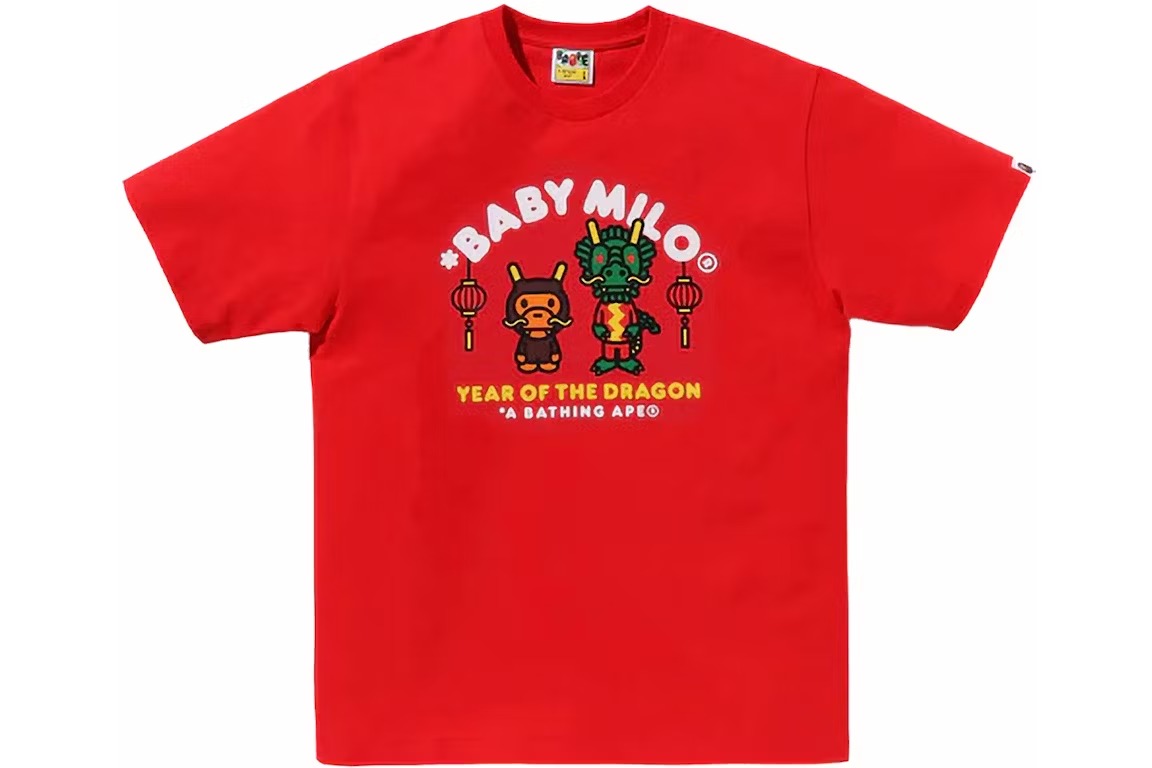 BAPE Year of the Dragon Baby Milo Tee AUTO-DRAFT | Fragment Clothing