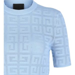 Givenchy 4g Monogram Crop Sweater (2) | Fragment Clothing