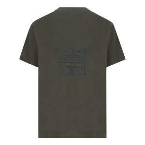 Givenchy Oversized Embroidered Logo T Shirt (2) | Fragment Clothing