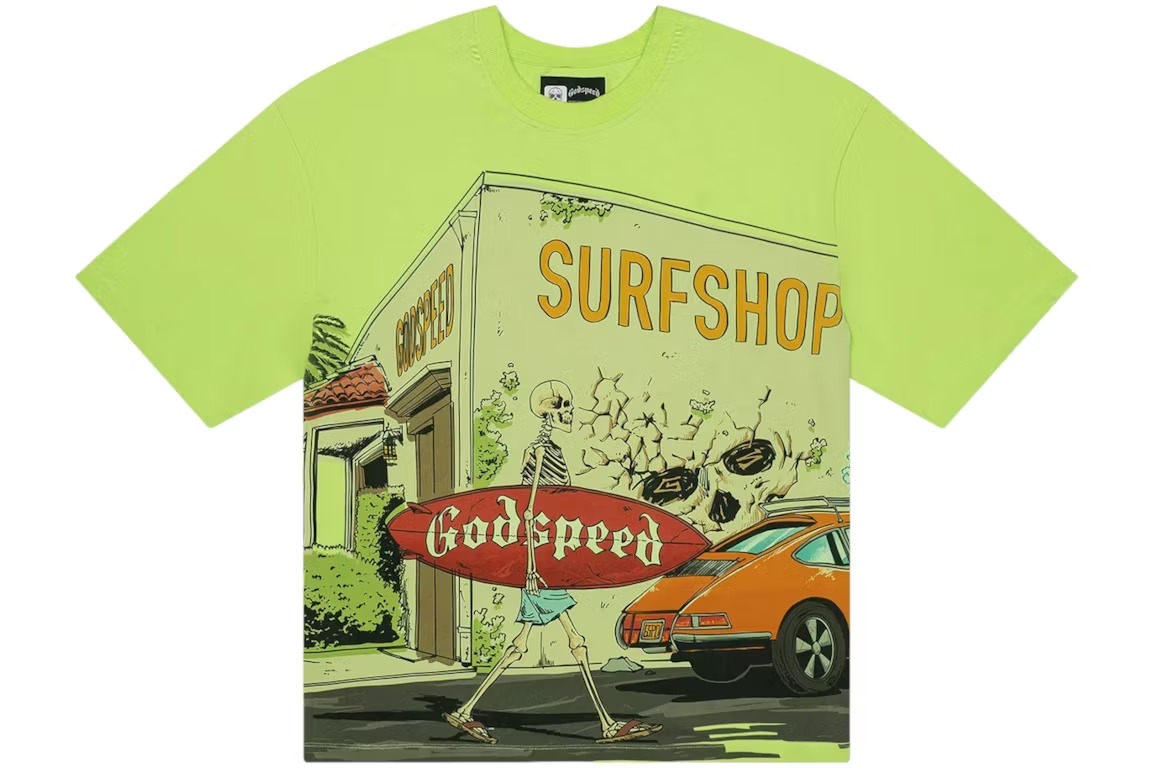 Godspeed GS Surf Shop T-shirt (2) AUTO-DRAFT | Fragment Clothing
