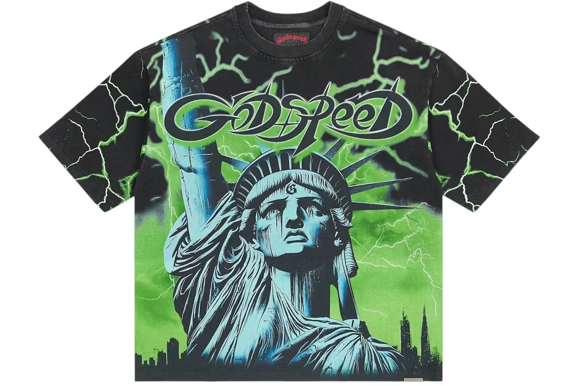 Godspeed Voltage T-Shirt (2) AUTO-DRAFT | Fragment Clothing