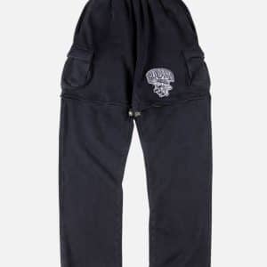 Glo Gang Cargo Sweatpants – Washed Black | Fragment Clothing
