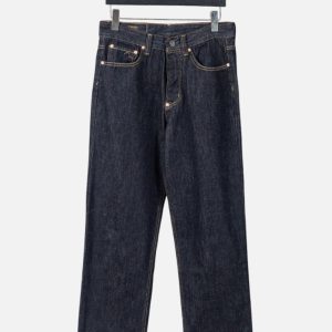 Evisu Mount Fuji Crest Denim Jeans – Dark Indigo | Fragment Clothing - View 2