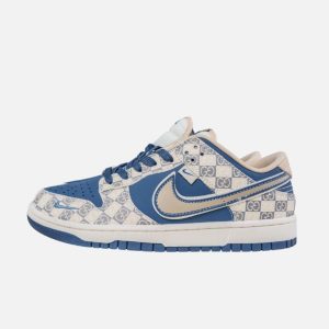 Nike Dunk Low Custom Gucci Pattern Sneakers | Fragment Clothing Streetwear