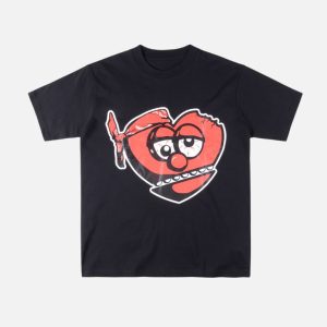 Glo Gang Graphic T-Shirt - Black | Fragment Clothing