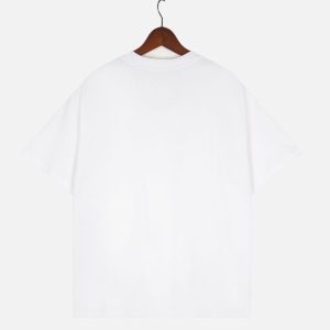 Glo Gang "Gangs Dont Die" Graphic T-Shirt – White | Fragment Clothing - View 2