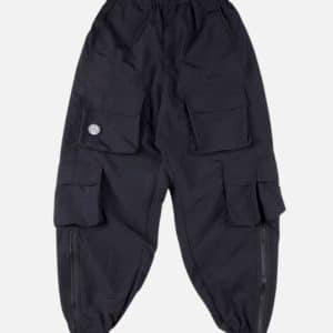 Glo Gang Multi-Pocket Tactical Cargo Pants – Black | Fragment Clothing