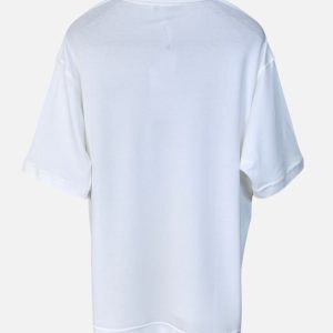 Acne Studios Off-White Est 1996 Logo Polo Shirt | Fragment Clothing - View 2