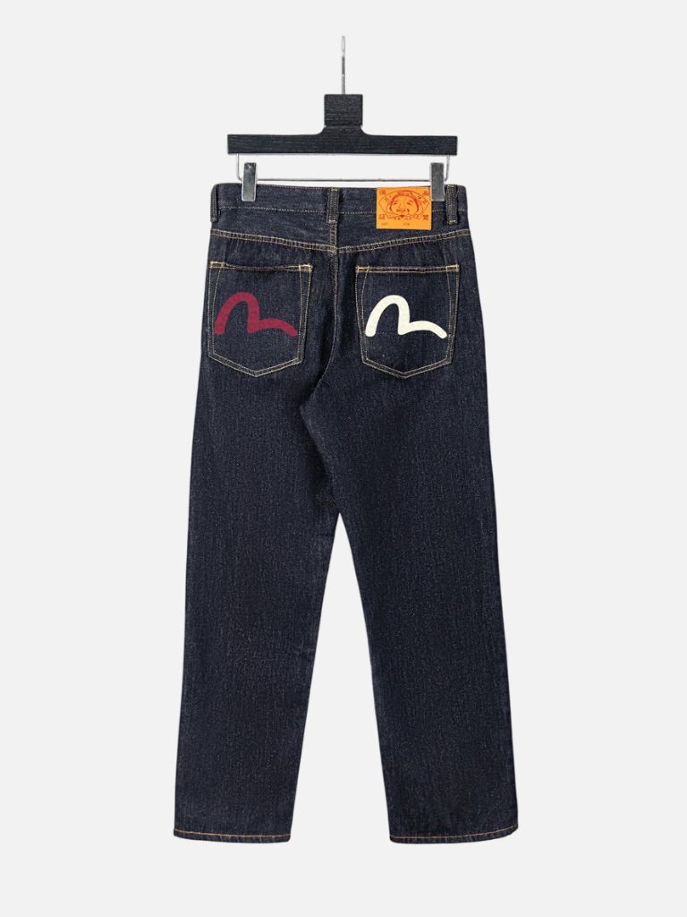 Evisu Two-Tone Seagull Denim Jeans – Dark Indigo Evisu Two-Tone Seagull Denim Jeans – Dark Indigo | Fragment Clothing