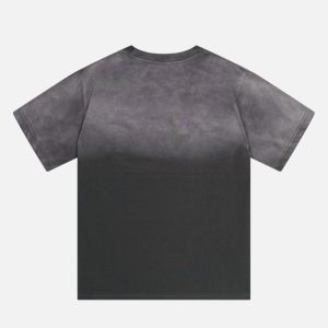 Acne Studios Washed Black Stockholm 1996 Logo T-Shirt | Fragment Clothing - View 2