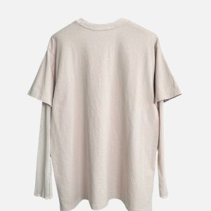 Acne Studios Kissing Teddy Bear Layered Long Sleeve T-Shirt | Fragment Clothing - View 2