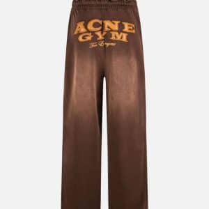 Acne Studios Brown Acne Gym Double Waistband Sweatpants | Fragment Clothing - View 2