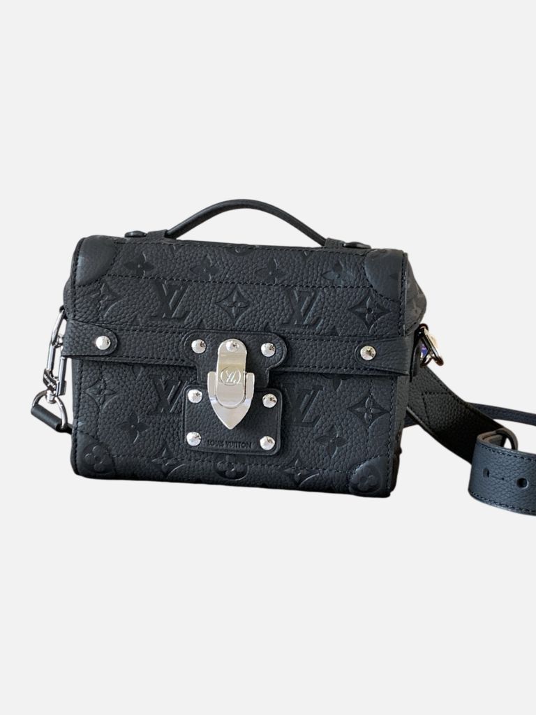 Louis Vuitton Side Trunk PM Bag Black Louis Vuitton Side Trunk PM Bag Black | Fragment Clothing