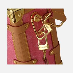 Louis Vuitton Pink Monogram Trunk Shoulder Bag