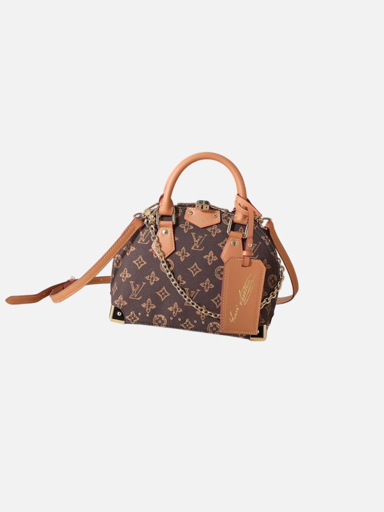 Louis Vuitton Monogram Denim Alma BB Bag Brown Louis Vuitton Monogram Denim Alma BB Bag Brown | Fragment Clothing
