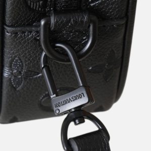 Louis Vuitton Black Leather Alpha Crossbody Bag