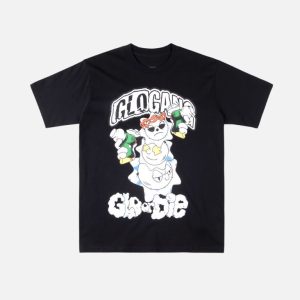 Glo Gang Skeleton Graphic T-Shirt | Fragment Clothing