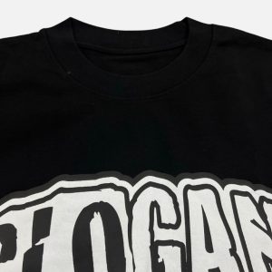 Glo Gang Heart & Knife Graphic T-Shirt - Black | Fragment Clothing - View 2