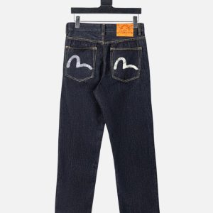 Evisu Camo Seagull Denim Jeans – Dark Indigo | Fragment Clothing