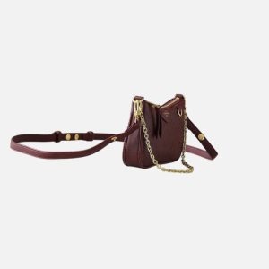 Louis Vuitton Multi Pochette Empreinte Bag in Burgundy | Fragment Clothing