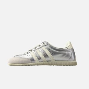 Adidas Changle Metallic Silver Cream Low Top Sneakers | Fragment Clothing