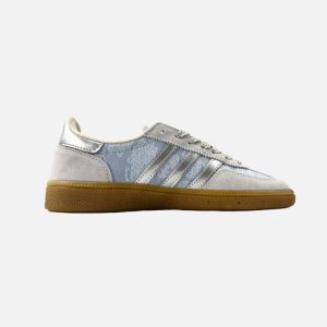 Adidas Changle Metallic Silver Off White Sneakers | Fragment Clothing - View 2