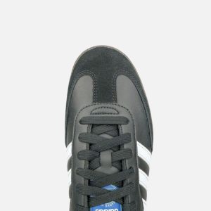 adidas Originals Samba OG Unisex Retro Terrace Sneakers - Black/White | Fragment Clothing - View 2