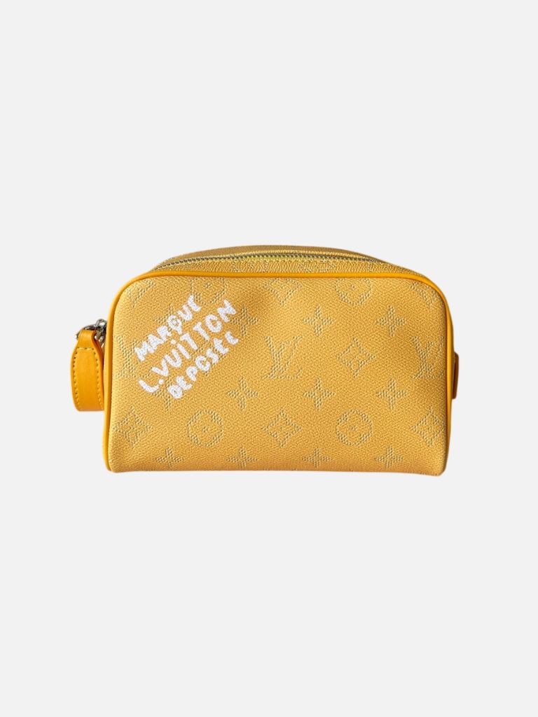 Louis Vuitton Yellow Monogram Heritage Toiletry Bag Louis Vuitton Yellow Monogram Heritage Toiletry Bag | Fragment Clothing