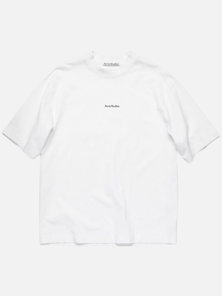 Acne Studios White Center Mini Logo T-Shirt Acne Studios White Center Mini Logo T-Shirt | Fragment Clothing