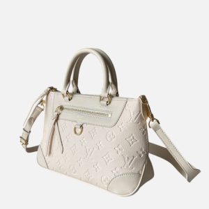 Louis Vuitton Monogram Empreinte Marceau Tote Cream