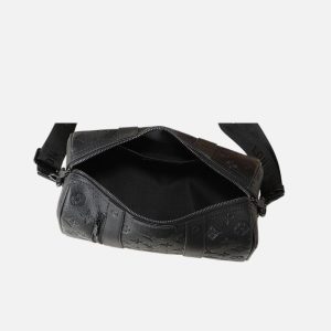 Louis Vuitton Keepall Bandoulière 25 Monogram Shadow Black Bag | Fragment Clothing