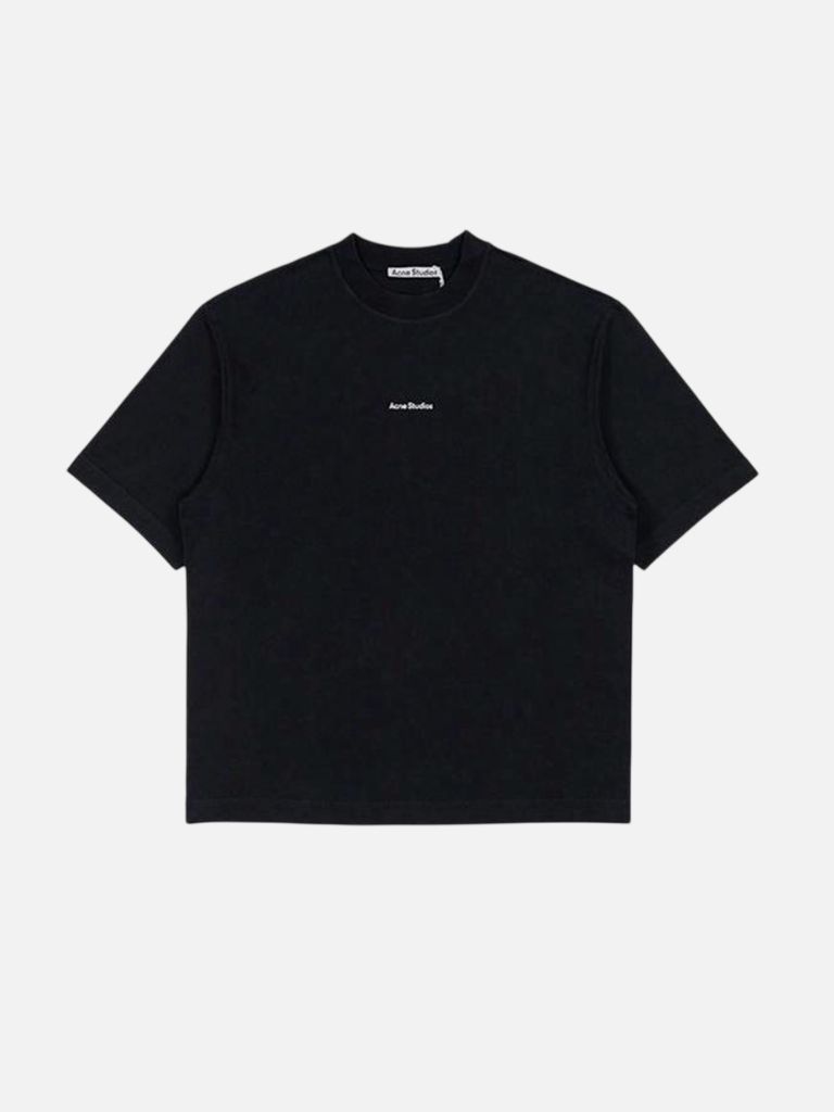 Acne Studios Black Center Mini Logo T-Shirt Acne Studios Black Center Mini Logo T-Shirt | Fragment Clothing
